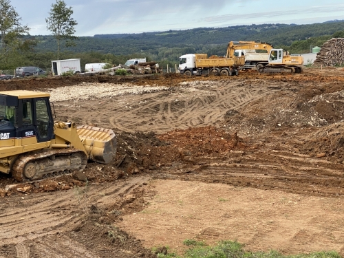 Création de plateformes pour bâtiments agricoles