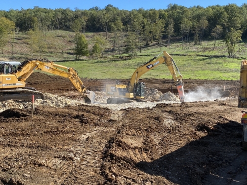 Création de plateformes pour bâtiments agricoles