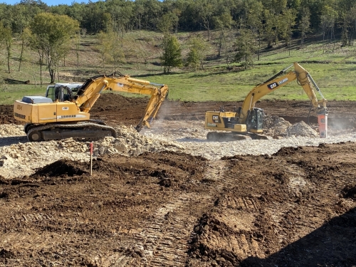 Création de plateformes pour bâtiments agricoles