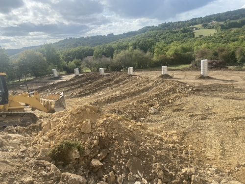 Création de plateformes pour bâtiments agricoles