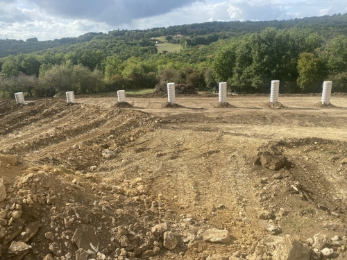 Création de plateformes pour bâtiments agricoles