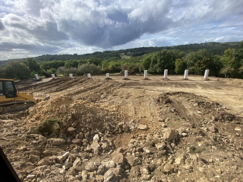 Création de plateformes pour bâtiments agricoles