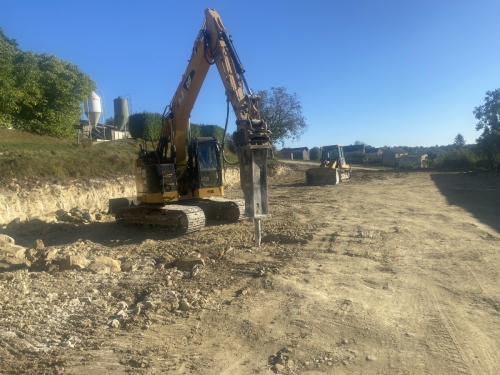 Création de plateformes pour bâtiments agricoles